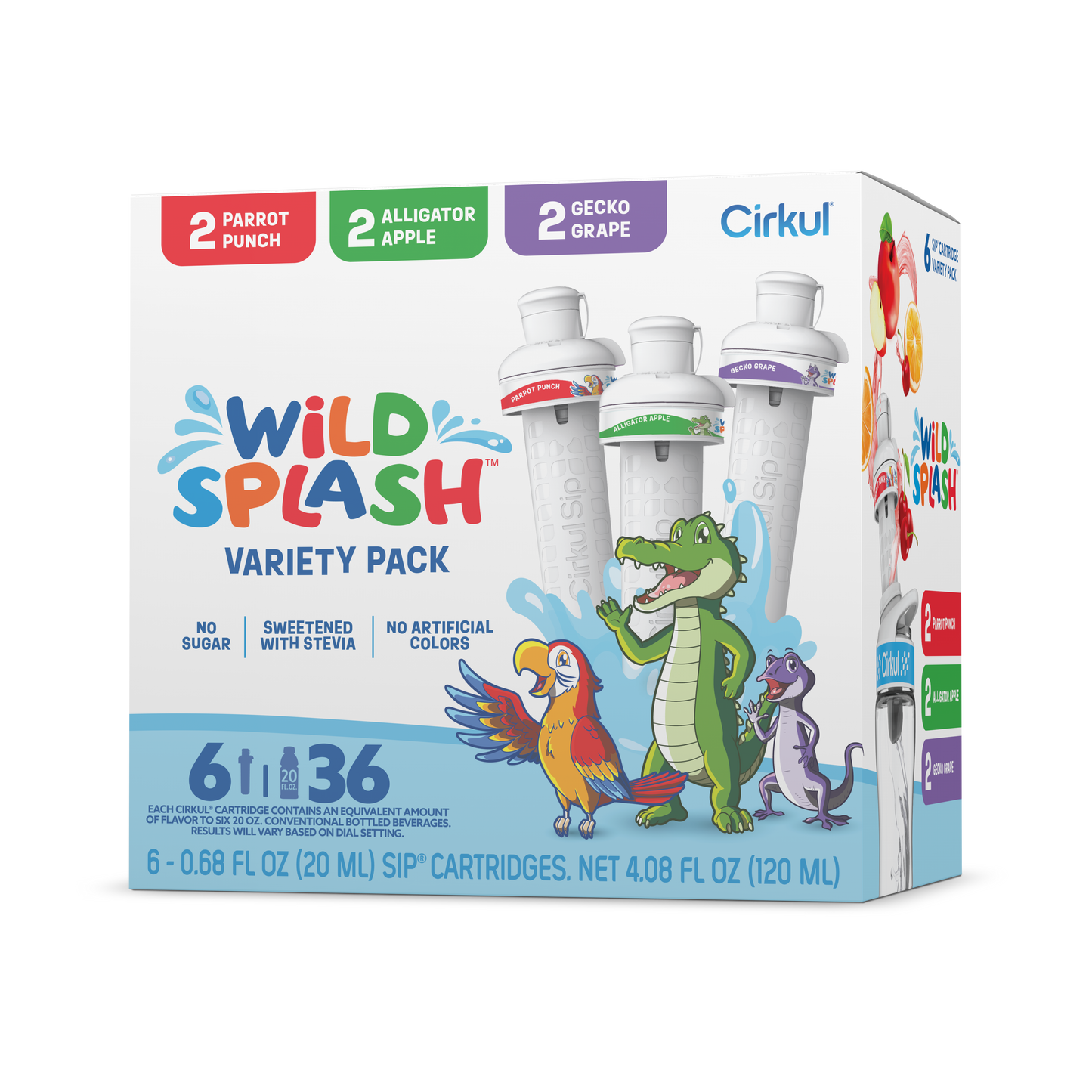 Wild SplashTM 6-Pack Variety Pack
