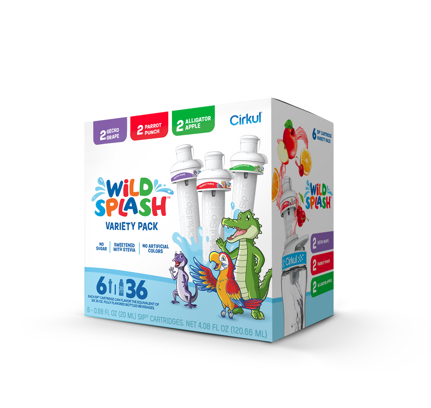 Wild SplashTM 6-Pack Variety Pack